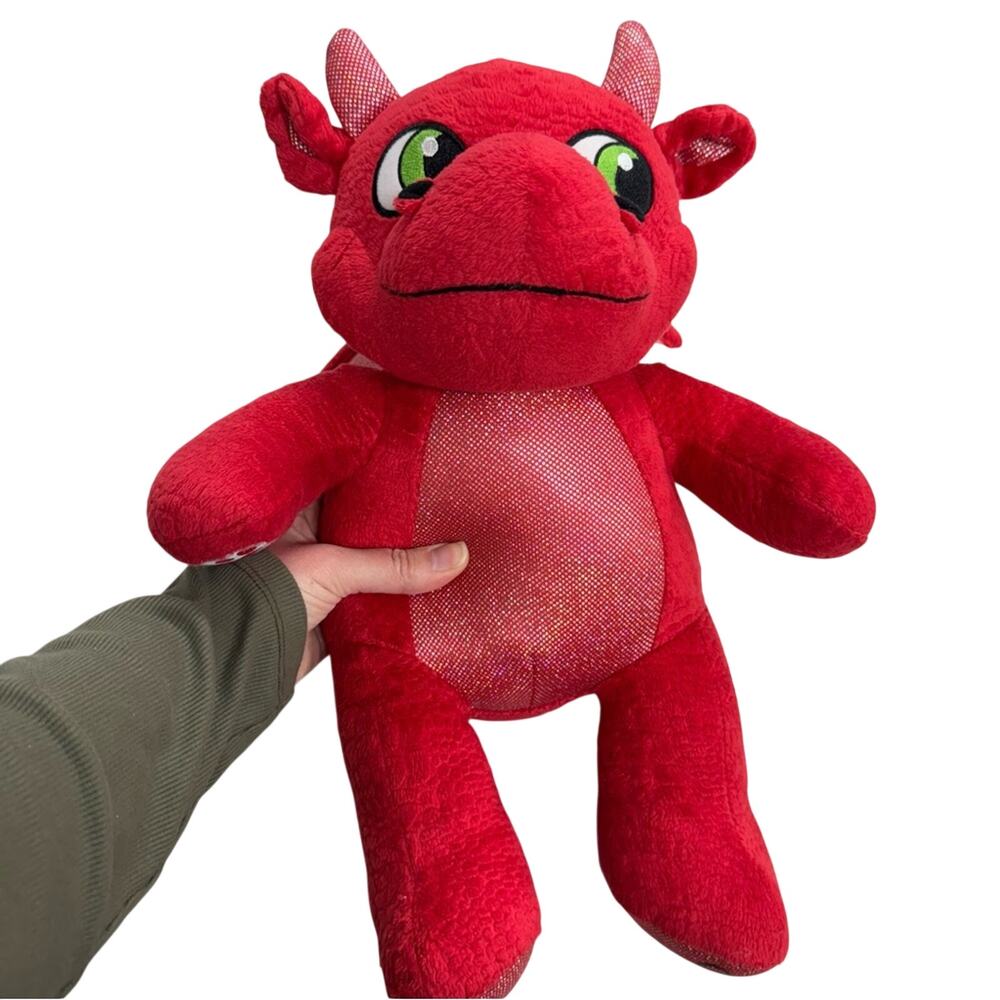 Build a Bear X Great Wolf Lodge Red Dragon Stuffed Animal Plush